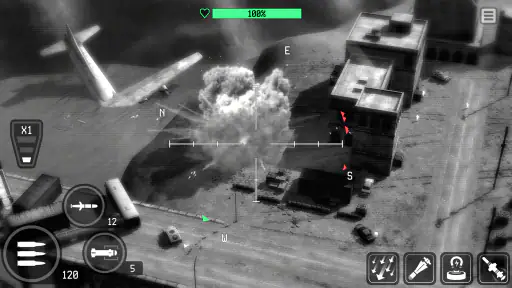 War Drone: AC-130 Gunship Game 4