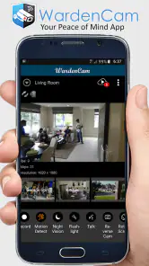 WardenCam Ev Güvenliği IPCam screenshot