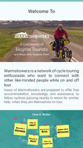 WarmShowers screenshot