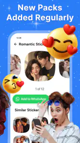 WASticker.ly Aşk Çıkartmaları screenshot