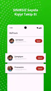 WaTrack - Çevrimiçi Takip screenshot