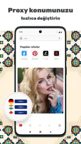 Web Proxy Browser screenshot