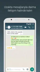 WhatsApp Business screenshot