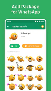 WhatsApp için Çıkartmalar screenshot