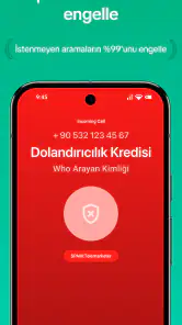 WHO Arayan Kimliği & Spam Blok screenshot