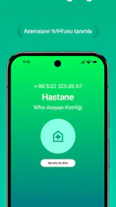 WHO Arayan Kimliği & Spam Blok screenshot