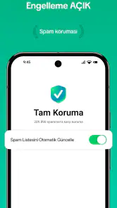 WHO Arayan Kimliği & Spam Blok screenshot