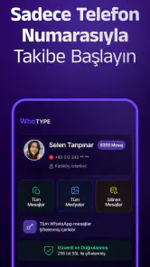 WhoType - Tüm Mesajlarını Gör screenshot