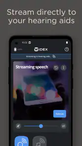 WIDEX MOMENT screenshot