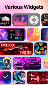 WidgetKit-OS18 Tema & İkonları screenshot