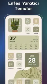 Widgets ve Temalar: iWidgets screenshot