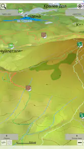 WildMaps - offline navigation screenshot