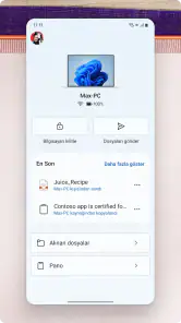 Windows bağlantısı screenshot