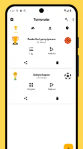 Winner – Turnuva oluşturucu screenshot