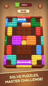 Wooden Slide: Block Escape screenshot