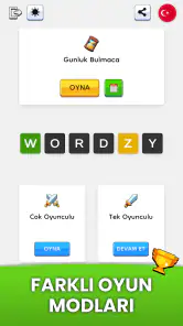 Wordzy Türkçe screenshot