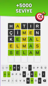 Wordzy Türkçe screenshot