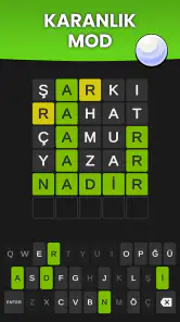 Wordzy Türkçe screenshot