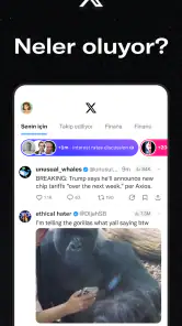 X (Eski Twitter) screenshot