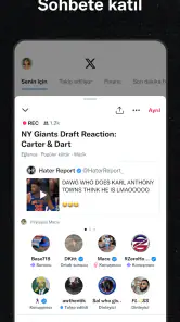 X (Eski Twitter) screenshot