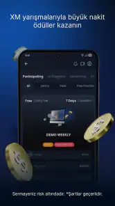 XM uygulaması: özgüvenli işlem screenshot