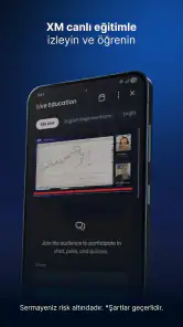 XM uygulaması: özgüvenli işlem screenshot