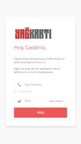 YağKartı screenshot