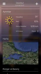 Yahoo Hava Durumu screenshot