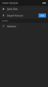 Yahoo Hava Durumu screenshot