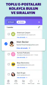 Yahoo Mail – Organize Kalın! screenshot