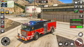 yangın kamyon simülatör oyun screenshot