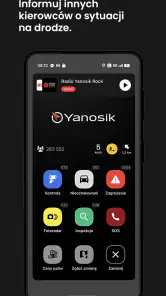 Yanosik: antyradar i nawigacja screenshot