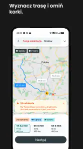 Yanosik: antyradar i nawigacja screenshot