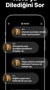 Yapay Zeka Chatbot - Nova AI screenshot