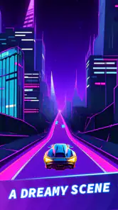 yarış arabası: müzik oyunu screenshot