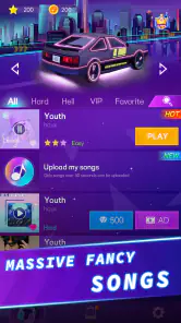yarış arabası: müzik oyunu screenshot