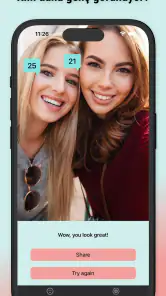 Yaş Uygulaması - Yüz Analizi screenshot