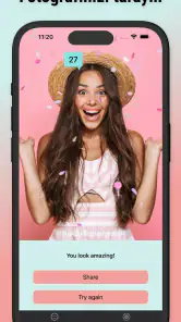 Yaş Uygulaması - Yüz Analizi screenshot