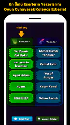 Yazar Eser Eşleştirme Oyunu 3