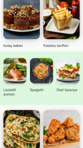 Yemek Tarifleri uygulama screenshot