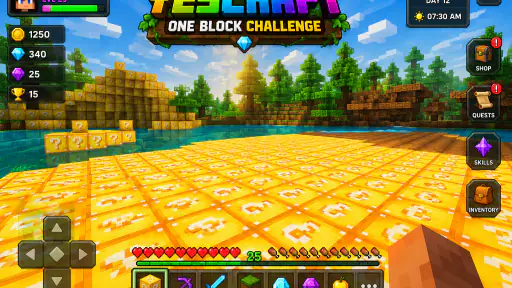 YESCRAFT: One Block Challenge 2