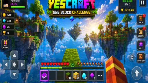 YESCRAFT: One Block Challenge 3