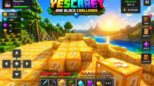 YESCRAFT: One Block Challenge 4