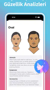 Yüz Şekli: Güzellik Tarayıcı screenshot