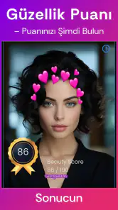 Yüz şekli: Yüz Analizi, AI Saç screenshot