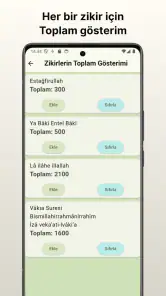 Zikirmatik - Günlük Zikir screenshot