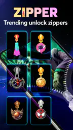 Zipper Lock Screen: Zip Locker 8