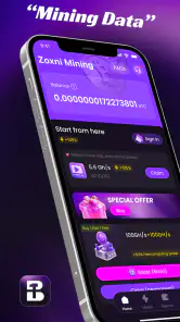 Zoxni Mining: Cloud Miner screenshot