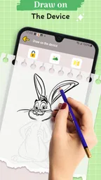 Art Drawing: Sketch, Trace 3