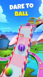 Candy Ball Run - Rolling Games 2